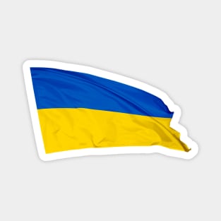 Waving flag of Ukraine Magnet