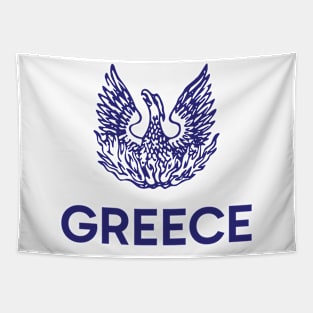 Greece National Symbol Tapestry