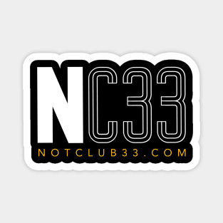 NC33 Light Logo Magnet