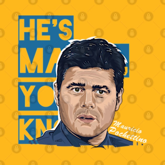 Mauricio Pochettino by Frajtgorski