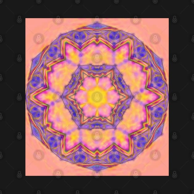 Delicate kaleidoscope in the colors of summer by hereswendy