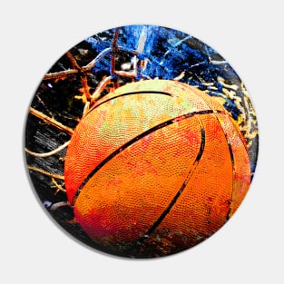 Basketball art print swoosh 112 - basketball artwork Pin