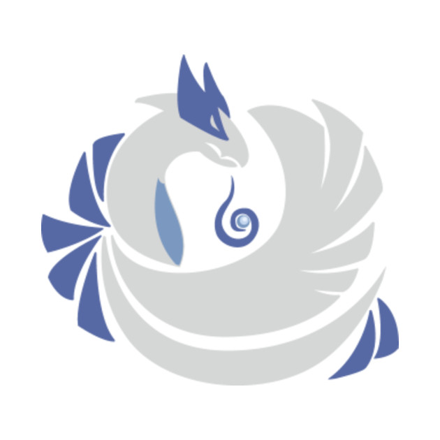 Soul Silver Lugia Pokemon TShirt TeePublic