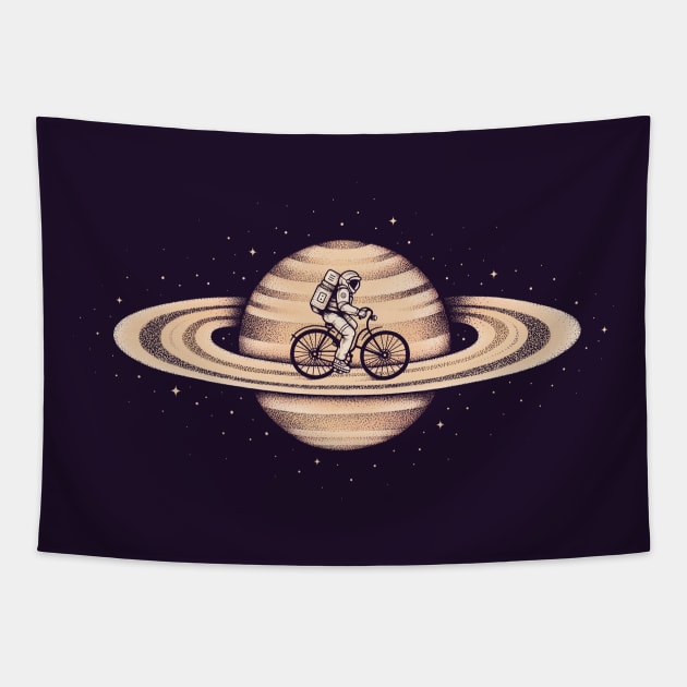 Space Ride Tapestry by enkeldika2