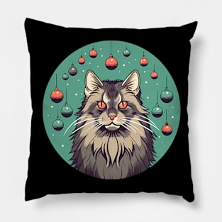 Maine Coon Cat Xmas Xmas Ornament, Love Cats Pillow