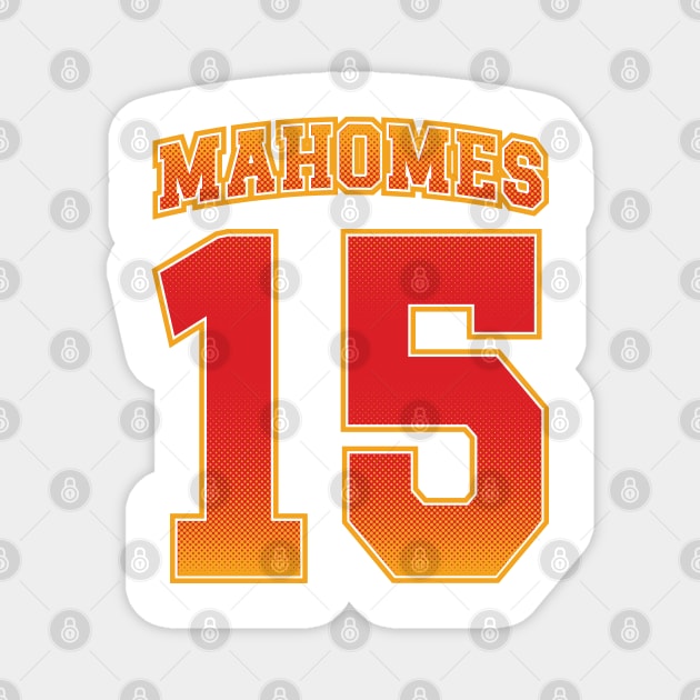 Patrick Lavon Mahomes v5 Magnet by Emma