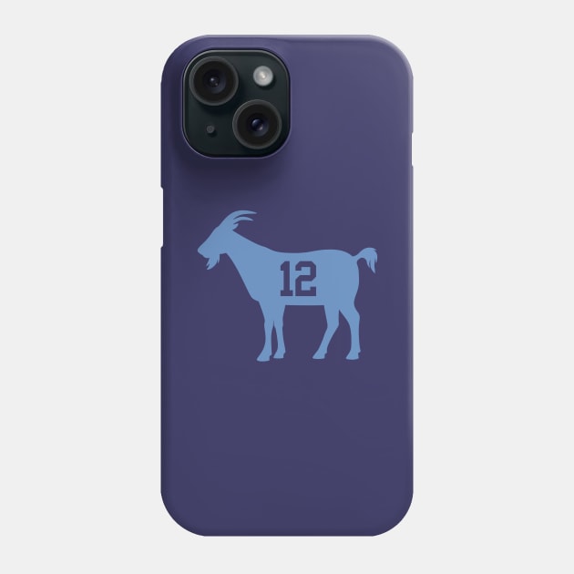 MEM GOAT - 12 - Navy Phone Case by KFig21