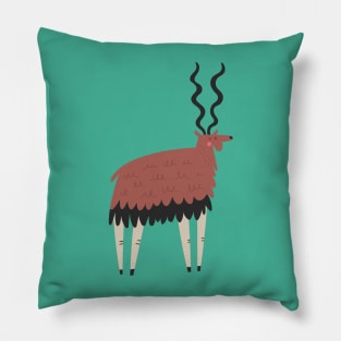 Abstract Antelope Pillow