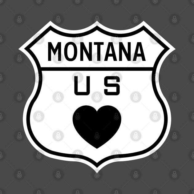 Montana US Highway by somekindofguru