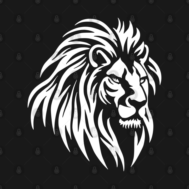 Minimalist Lion Head by NeverDrewBefore