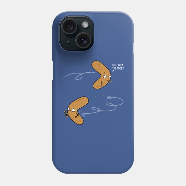 Insecure boomerang! Phone Case by Raffiti