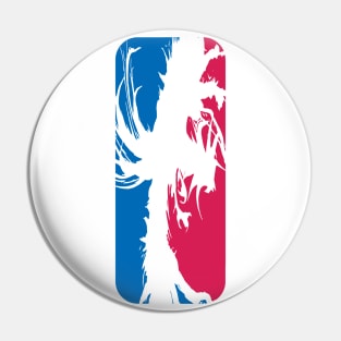 Nostalgink Basketball Association Pin