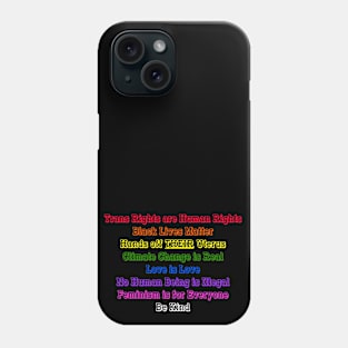 Human Rights Phone Case