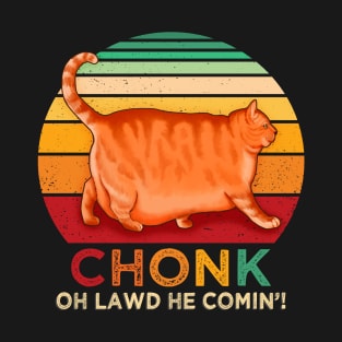 Funny Chonk Cat T-Shirt