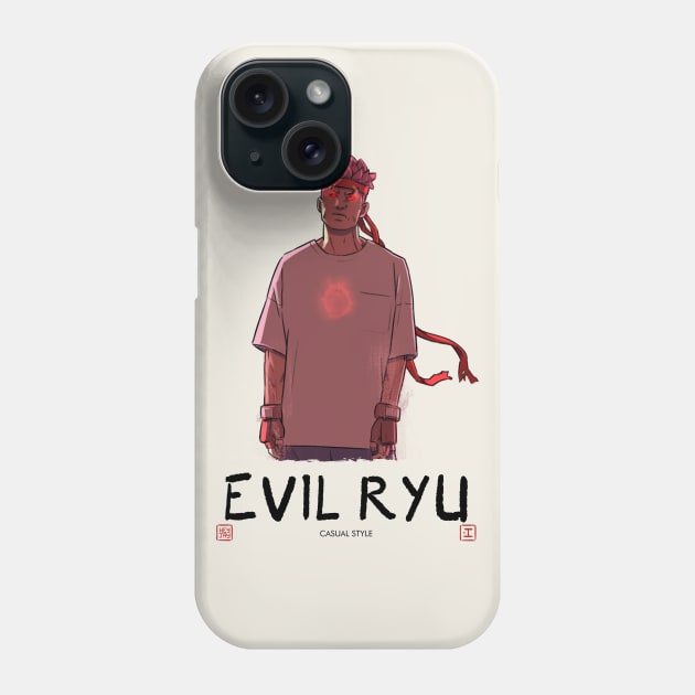 Evil Ryu - Casual Style Phone Case by HeyJay