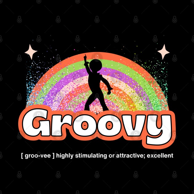 Groovy by Kenny The Bartender's Tee Emporium