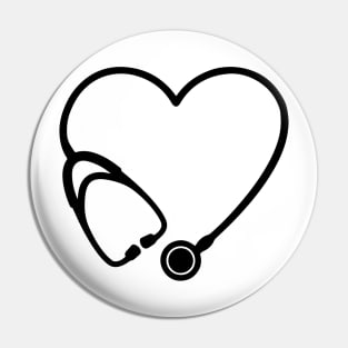 Stethoscope Pin