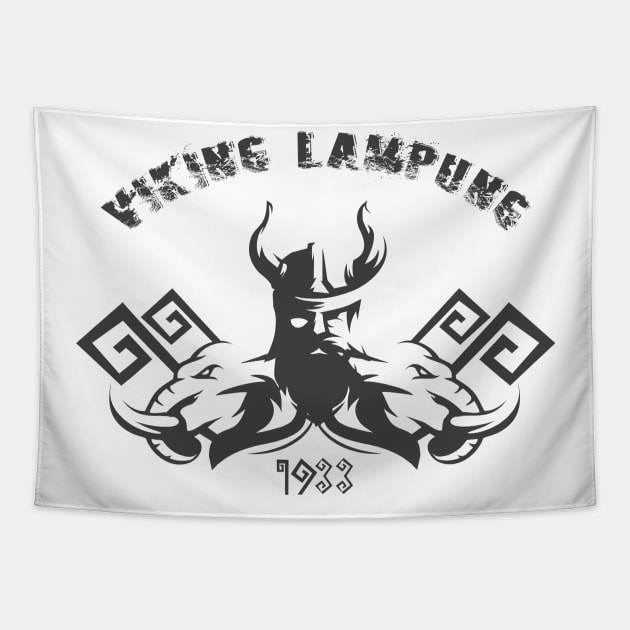 STYLE VIKING LAMPUNG Tapestry by balunlampung