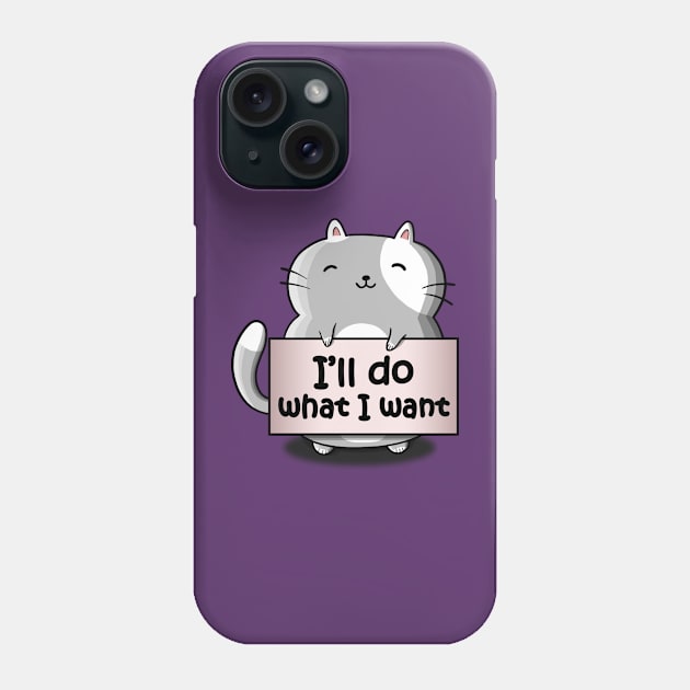 Cat Resolution Phone Case by NMdesign