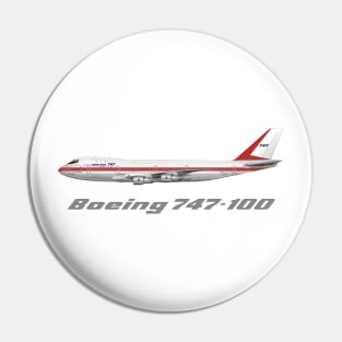 The First 747 Ever Built Pin