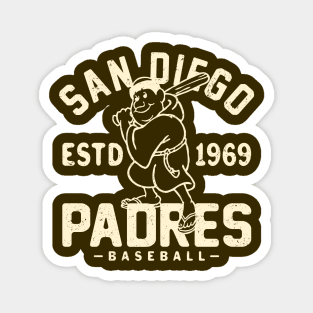 Retro San Diego Padres 2 by Buck Tee Magnet