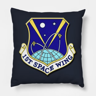 1st Space Wing Emblem Pillow