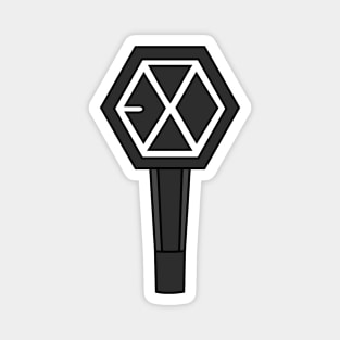 EXO BLACK LIGHTSTICK Magnet