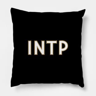 Myers Briggs Typography INTP Pillow