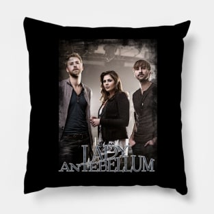 From Nashville with Love Antebellum's Musical Affection on Fabric Pillow