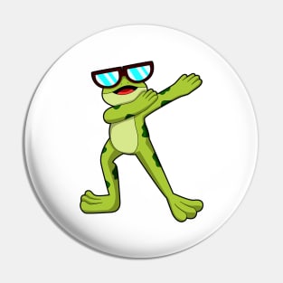 Frog at Hip Hop Dance Pin