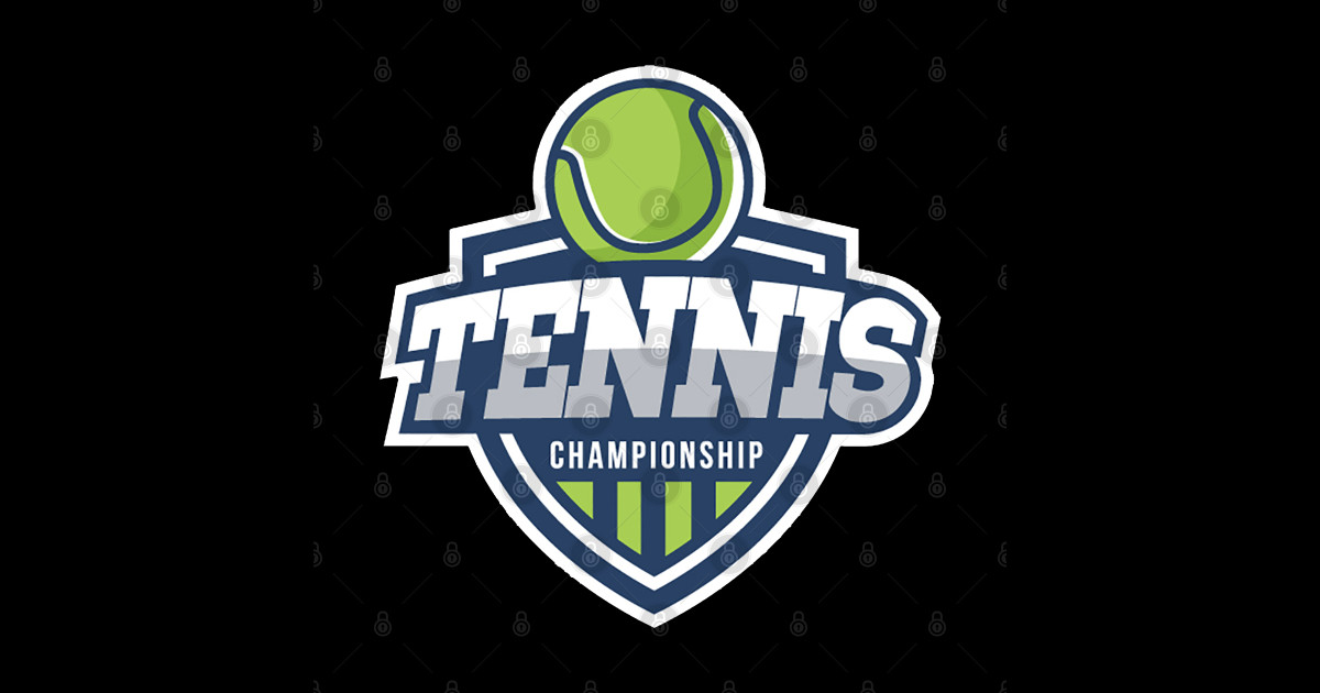 Tennis logo team design - Tennis Lover - Sticker | TeePublic