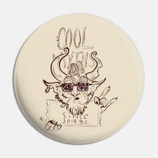 Cool Myths - Original Pin