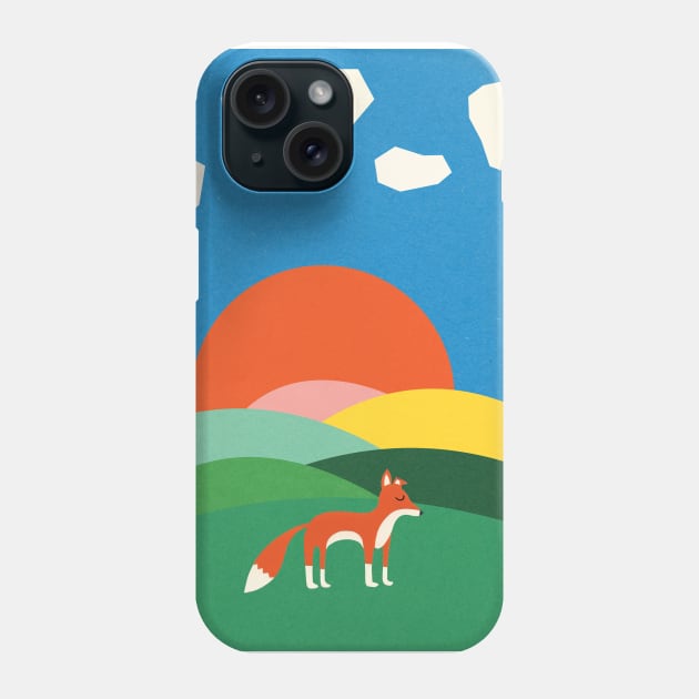 Fox And Field Phone Case by Rosi Feist