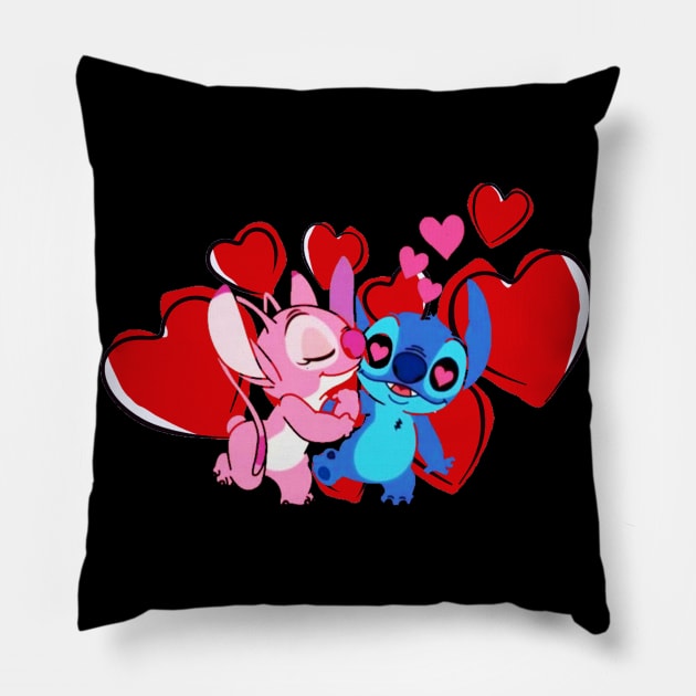 Love Stitch Pillow by Rohman1610