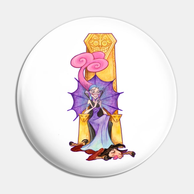 Empress Yzma Pin by charamath