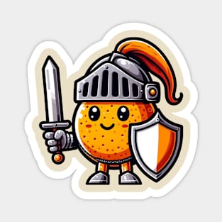 Orange knight Magnet