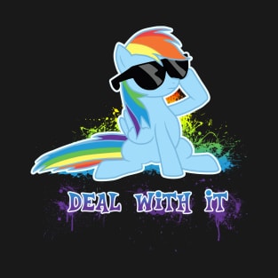 My Little Pony - Rainbow Dash - Deal With It T-Shirt