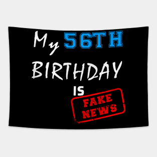 56th birthday 56 years old birthday Tapestry