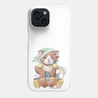 Harlock the Cat Cosplay: Rydia Phone Case