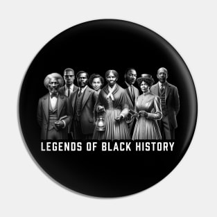 Legends of Black History Pin