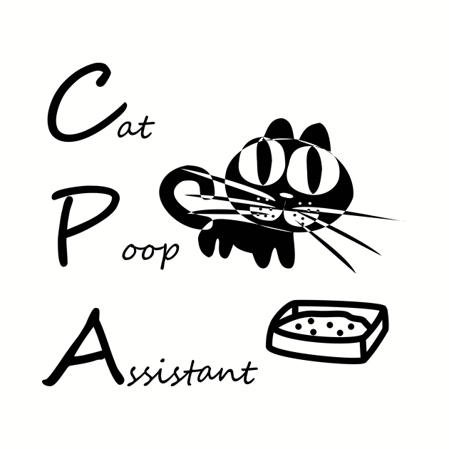 Cat Poop Assistant CPA by EversweetStudio