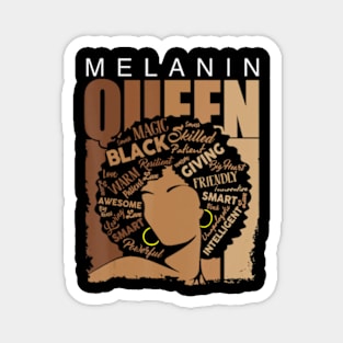 Black History S Melanin Queen African Hair Magnet