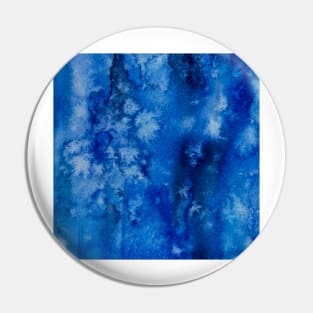 Deepest navy watercolor Pin