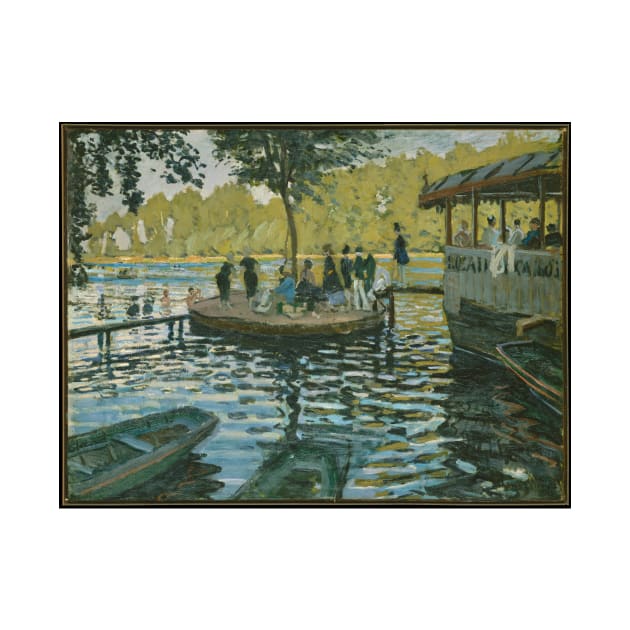 La Grenouillère by ClaudeMonet