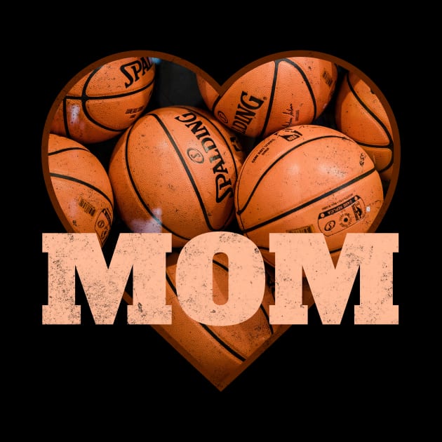 Basketball Mom with Heart image by Spark of Geniuz