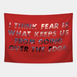 Racing quote typo Tapestry