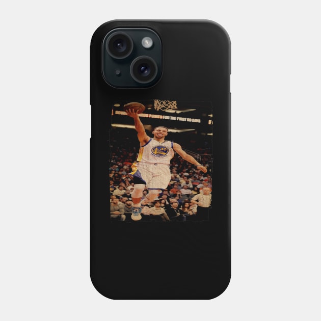 Stephen Curry Vintage Phone Case by CAH BLUSUKAN
