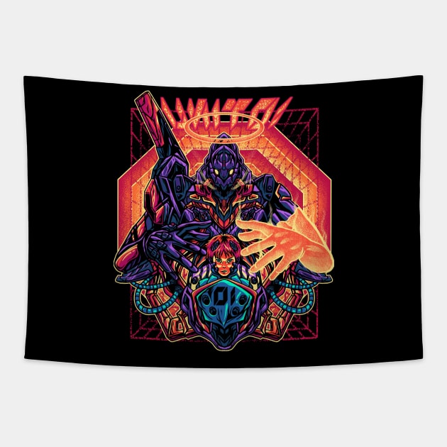 UNIT01 BERSERKER Tapestry by UrifGraphic