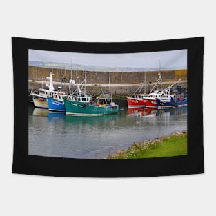 Helvick harbour Tapestry