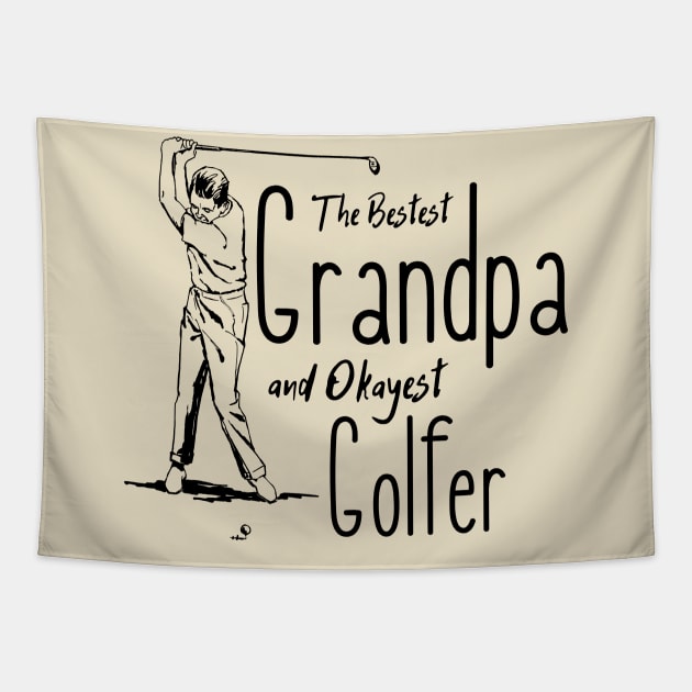 Grandpas who Golf Tapestry by 31ers Design Co.